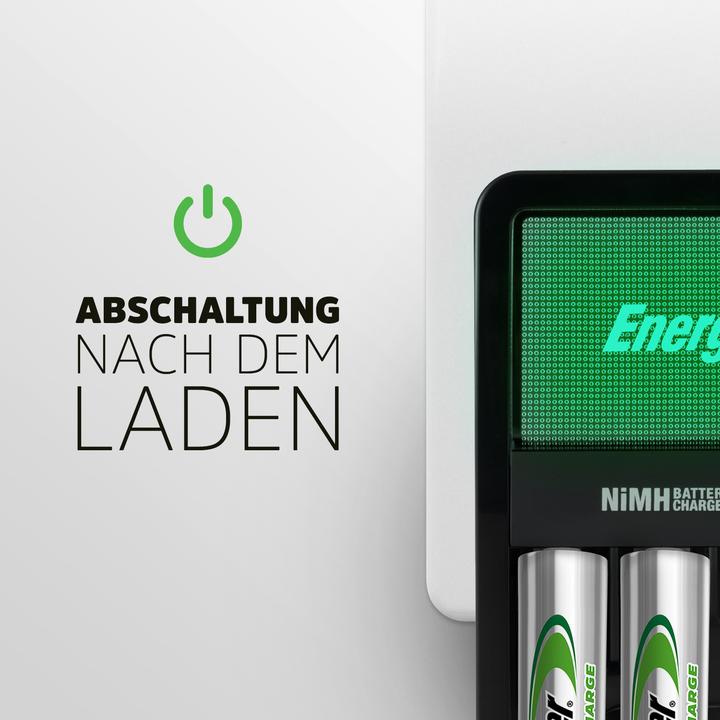 Produktbild Energizer Recharge Maxi (4 Stk., AA, 2000 mAh, Ladegerät inkl. Akku)