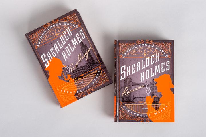Produktbild Sherlock Holmes - Gesammelte Werke in zwei Bänden (Deutsch, Arthur Conan Doyle, 2017)