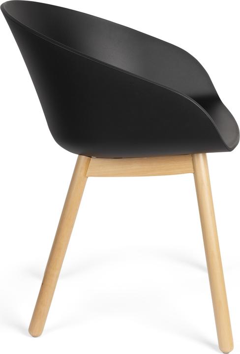 Produktbild Zuiver Armchair Void Oak Black