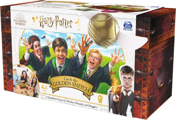 Immagine prodotto Spin Master Harry Potter Caccia al Boccino d'oro, gioco di Quidditch da tavola per streghe, maghi e Babbani