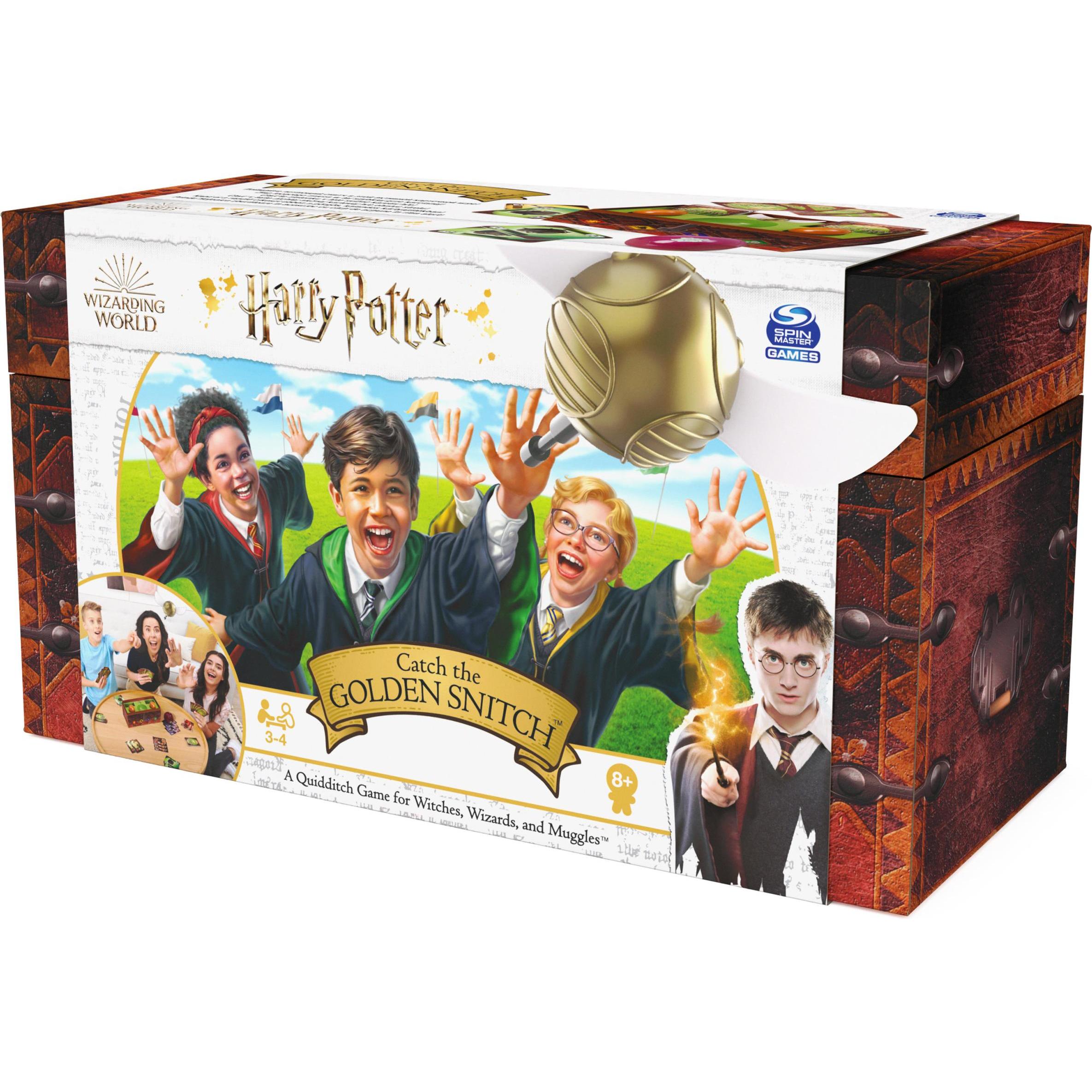 Spin Master Multicolore Harry Potter Caccia Al Boccino D'oro, Gioco Di Quidditch Da Tavola Per Streghe, Maghi E Babbani (3 - 4 Giocatori)