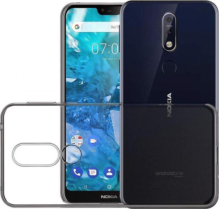 Produktbild Screenguard Nokia 7.1 Flexible TPU Clear Case (Nokia 7.1)