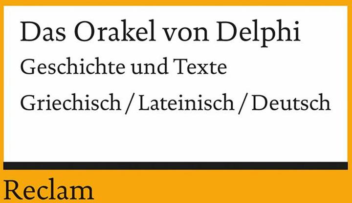 Produktbild Das Orakel von Delphi (Deutsch, Marion Giebel, 2001)