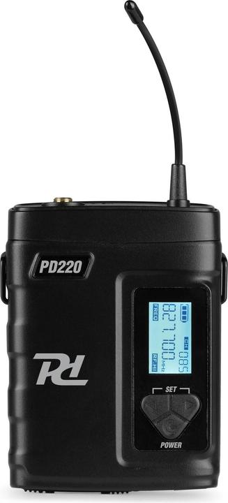 Immagine prodotto Power Dynamics Drahtlossystem PD220BP, Wandlerprinzip: Dynamisch