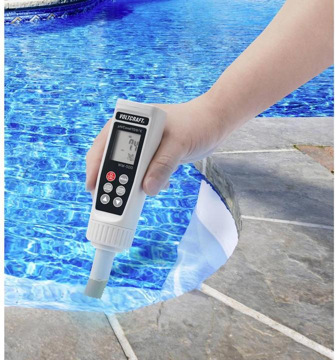 Actual product image Voltcraft Combination meter WM-500 pH value
