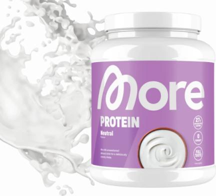 Image du produit More Nutrition Total des protéines (600 g, 1 x, Neutre)