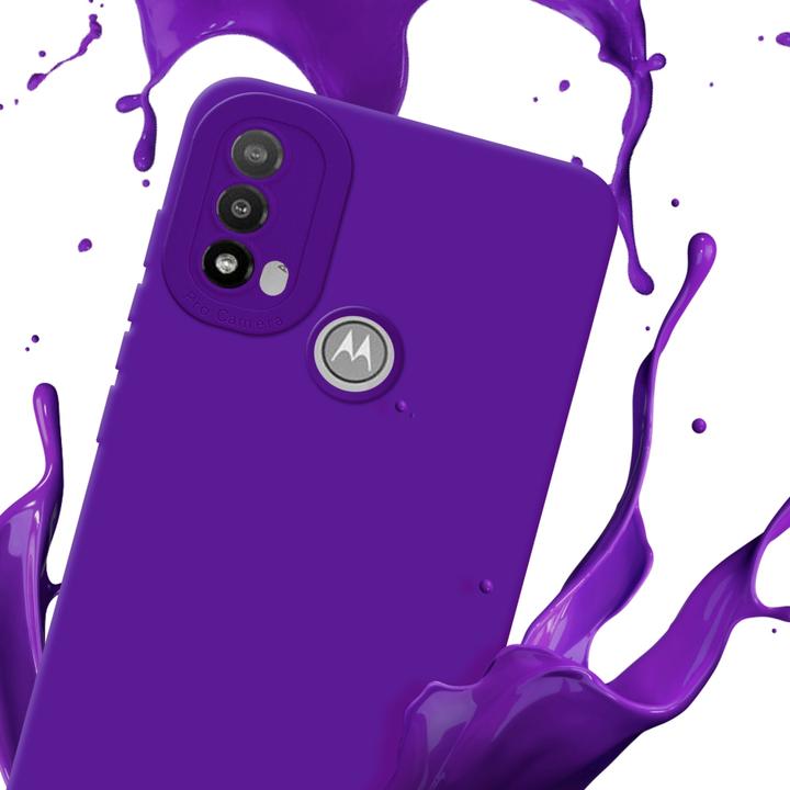 Produktbild Cadorabo Hülle für Motorola MOTO E20 im TPU Fluid LM162 Style (Motorola Moto E20)