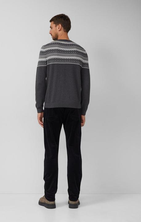 Produktbild s.Oliver Strickpullover Baumwollpullover mit Norwegermuster (3XL)