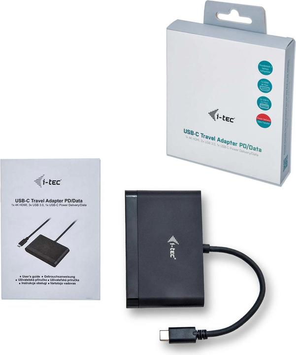 Actual product image i-tec USB-C to (USB-C, 4 Ports)