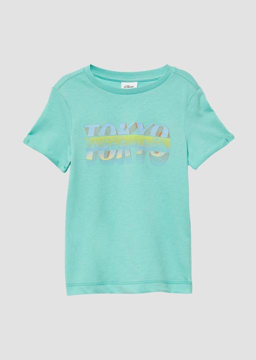 Actual product image S.Oliver T-Shirt Jersey-T-Shirt mit Frontprint (116, 122)