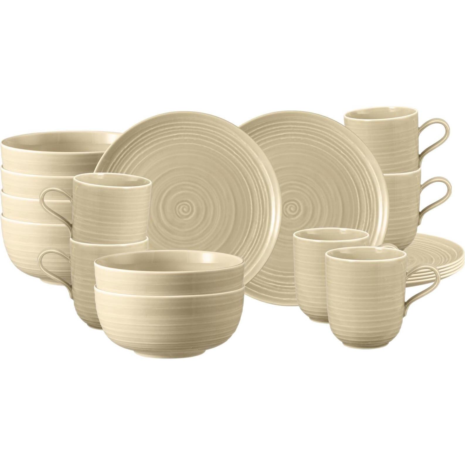 Seltmann, Geschirrset, Terra Frühstücks-Set (18 Stück)