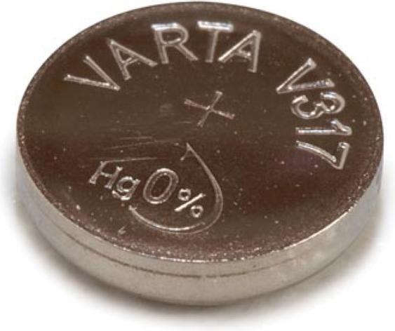 Actual product image Varta Button cell V317 (1 pcs., SR62, 8 mAh)