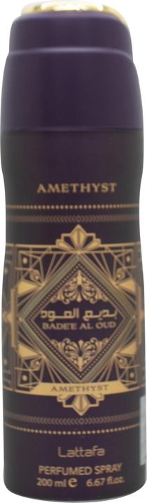 Image du produit Lattafa Badee Al Oud Amethyst Déodorant Spray (Spray, 200 ml)