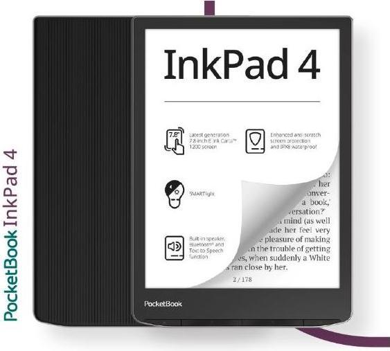 Image du produit PocketBook InkPad 4 (7.80", 32 Go)