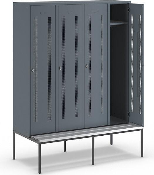 Anthracite grey RAL 7016, Blue grey RAL 7031, Deep black RAL 9005