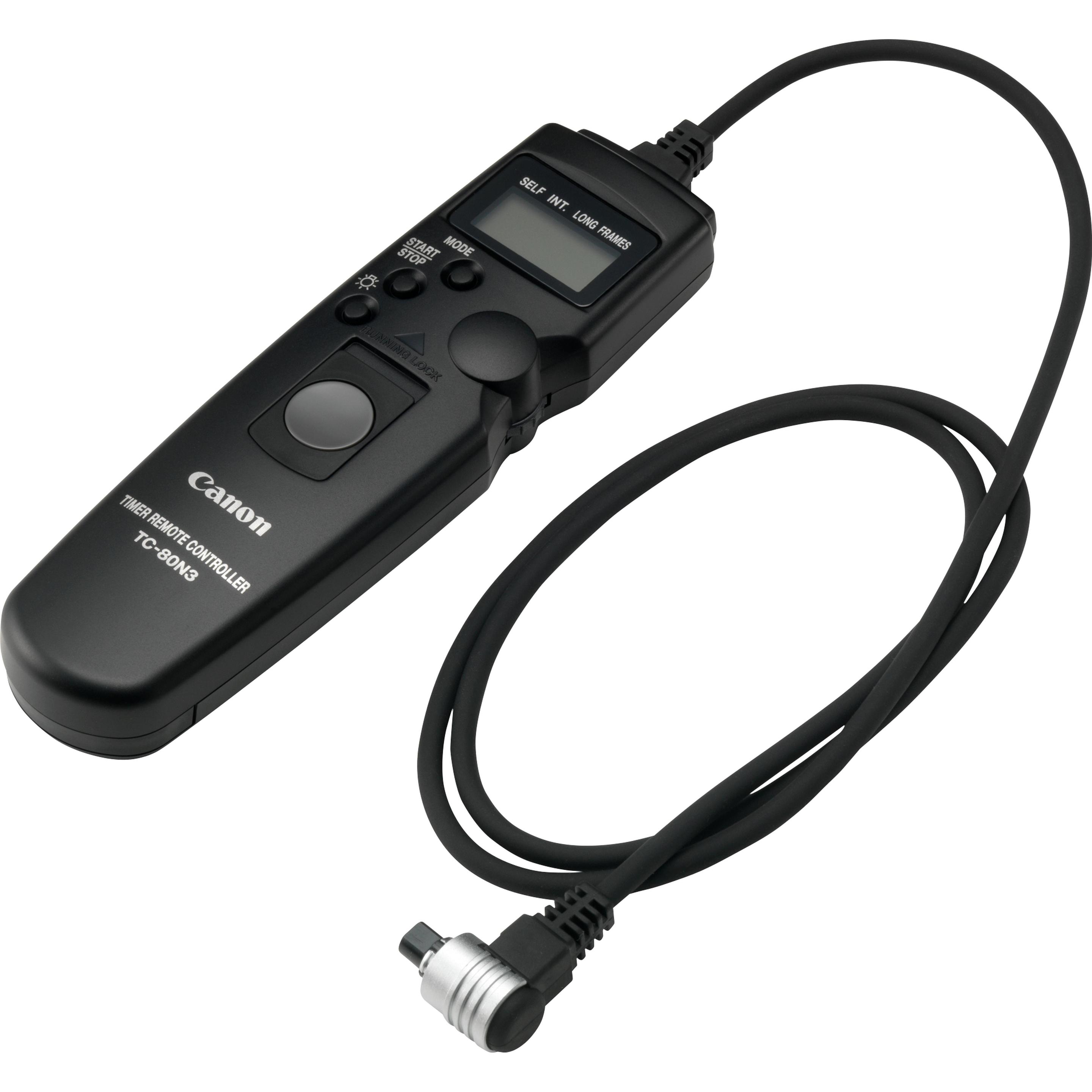 Canon Tc-80n3 (Kabel), Fernauslöser, Schwarz
