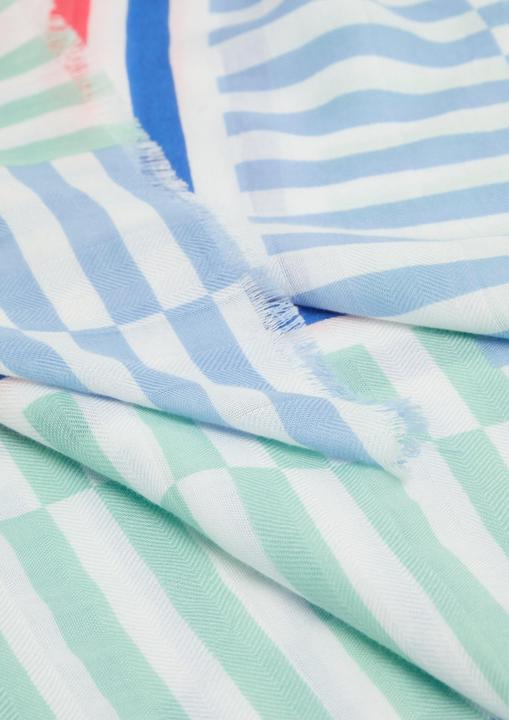 Produktbild S.Oliver Schal Lässiger quadratischer Schal aus Viskosemix