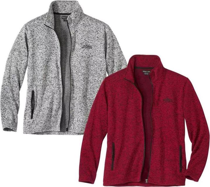 Produktbild Atlas For Men Jacke Weiter Stehkragen (2erPack) (L)