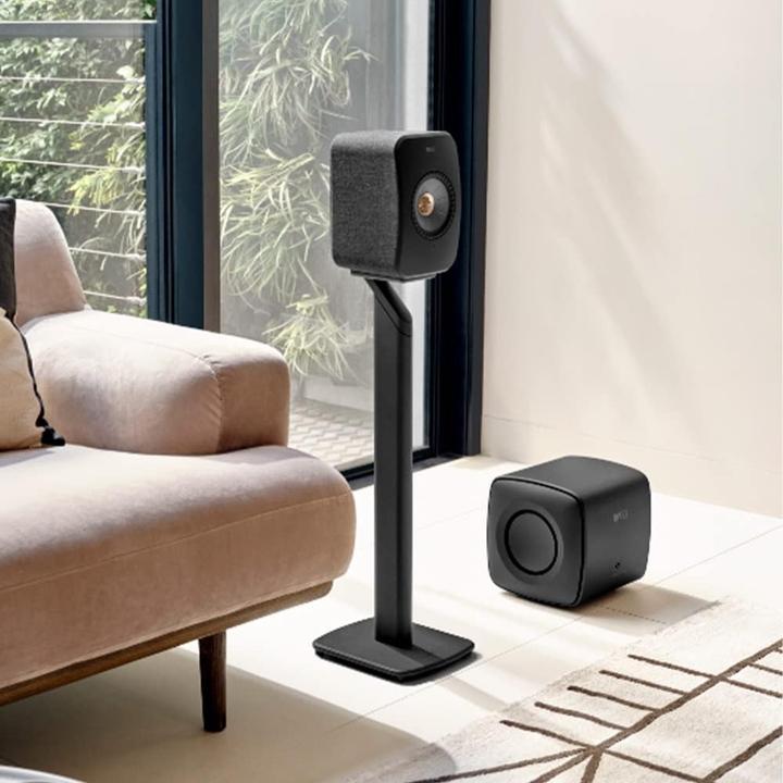 Produktbild KEF S1 Floor Stand Grey voor LSX & LSX II (1 Paar, Ständer, Höhenverstellbar)