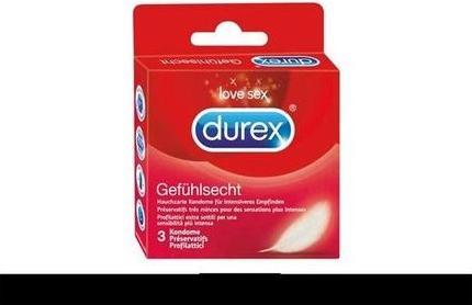 Produktbild Durex Gefühlsecht Classic (3 Stk.)