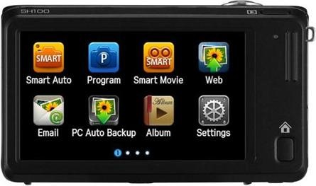 Immagine prodotto Samsung SH100, 14MP, 5xzoom, W-LAN, filmati HD, nero (1/2,3'')