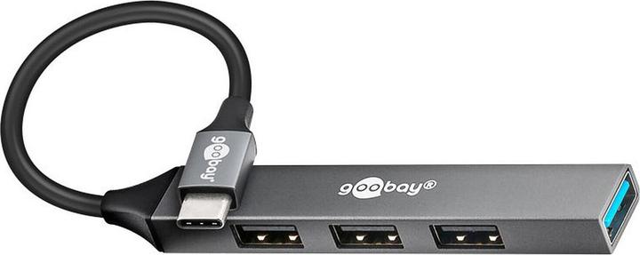 Actual product image Goobay Slim (USB-C, 4 ports)