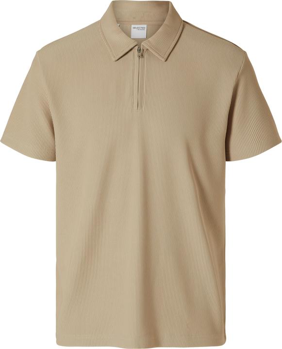 Image du produit Selected Homme Polo plissé à demi-zip (XXL)