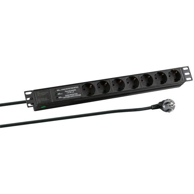 EFB Elektronik, Steckdosenleiste, Steckdosenleiste (7 x, CEE 7/3, 2 m)