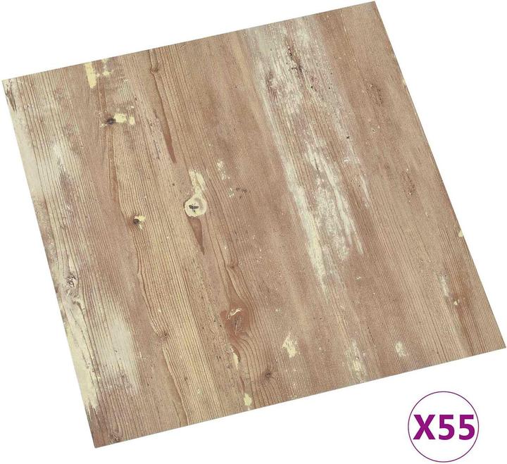 Produktbild vidaXL Quadratische Dielen (PVC Boden, 5.11 m²)