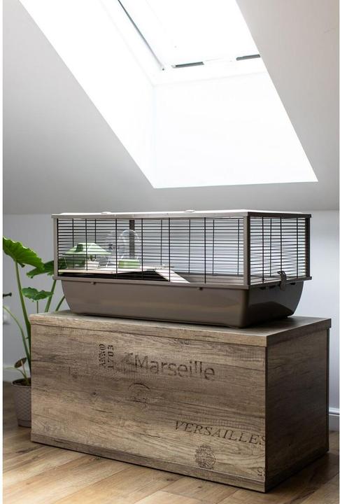 Produktbild Interzoo INTER-ZOO Klatka BOB + WOOD JAPANDI 780x480x360