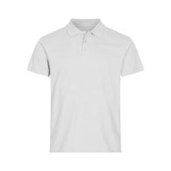 Local Media, Shirts, Poloshirt Clique Basic 028230, Baumwolle, Weiss, Grösse L, Weiss, (L)