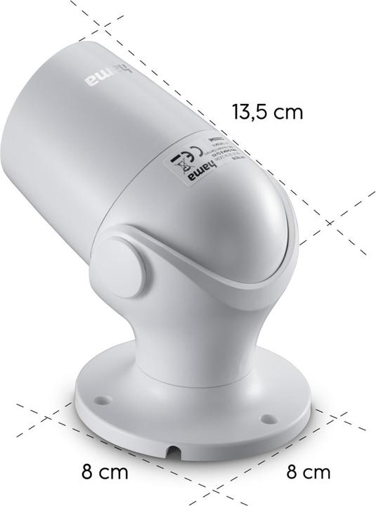 Actual product image Hama Surveillance camera 176645 (1920 x 1080 Pixels)