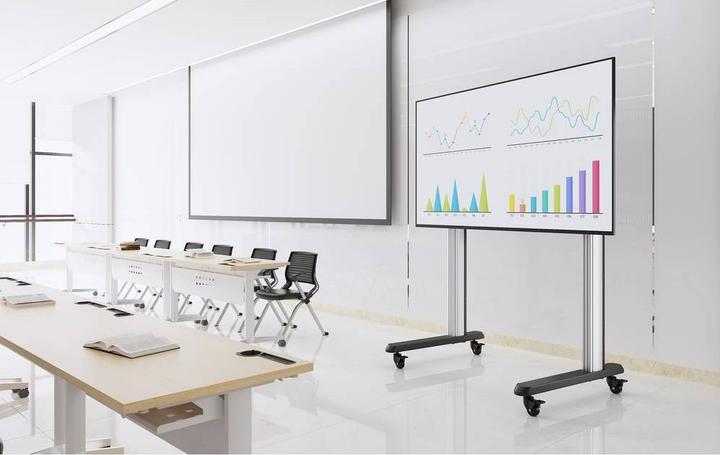 Produktbild SpeaKa Professional SP-DS-200 TV-Rollwagen Mit Diebstahlschutz 177.8 cm 70" - 304.8 120" (150 kg)