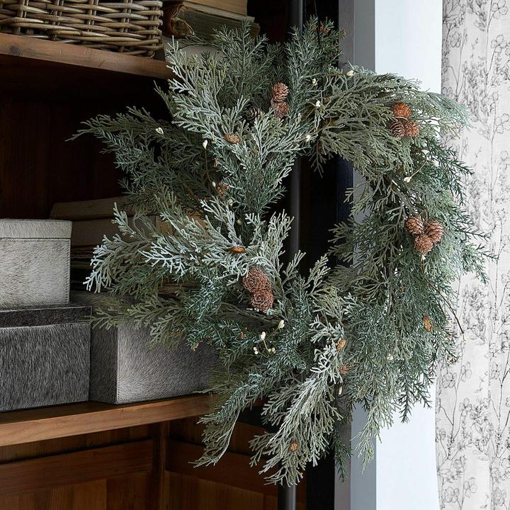 Image du produit Loberon Couronne Privena vert/marron (12 cm, 60 cm)