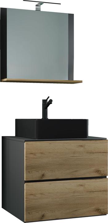 Anthrazit, Eiche, Honig