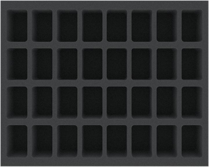 Produktbild Feldherr FS050WH31 - 50 mm Schaumstoffeinlage für Warhammer - 32 Fächer (Kunststoff, Schaumstoff)