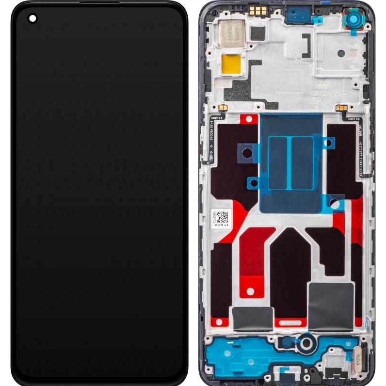 OPPO Display Unit für K9 / Find X3 Lite / Reno5 5G, Schwarz, Pièces de rechange pour appareils mobiles