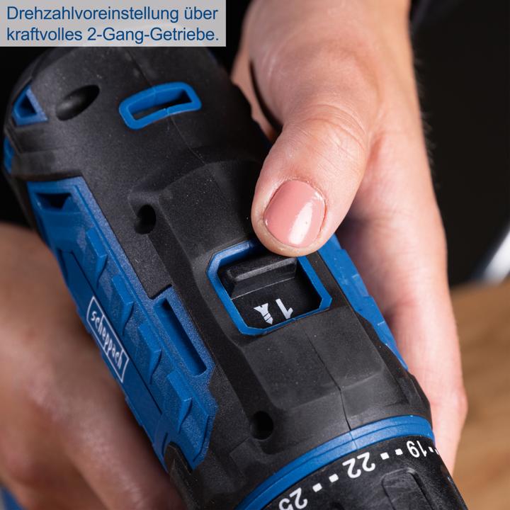 Image du produit Scheppach Perceuse-visseuse sans fil C-DD45-X (DIY) (Fonctionnement sur piles)
