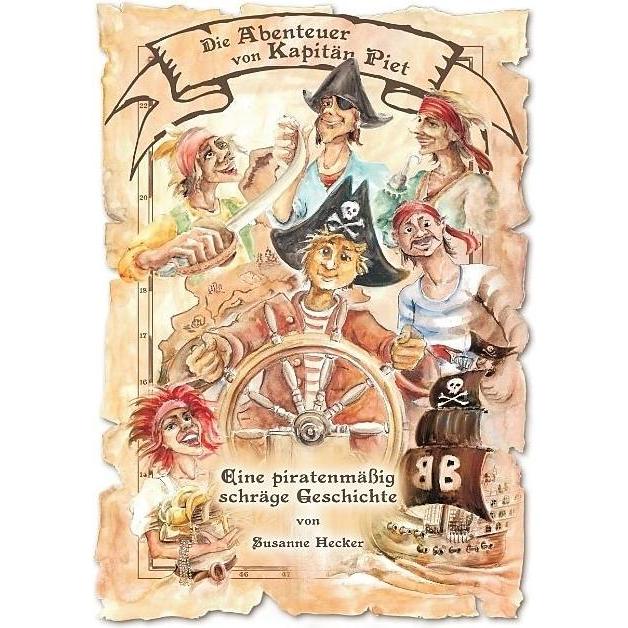 Die Abenteuer von Kapitän Piet, Kinderbücher