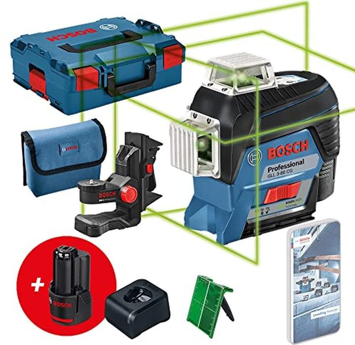 Akkus, Halterung, Ladegerät, Laserzielplatte, Schutzfall