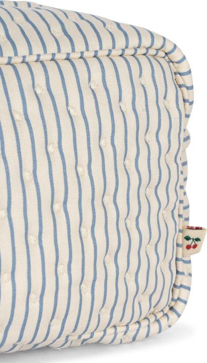 Actual product image Konges Slojd Wattierte Kulturtasche Stripe Bluie