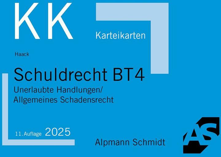 Energy Label Alpmann Haack:Karteikarten Schuldrecht BT 4 (Special, 55 x)