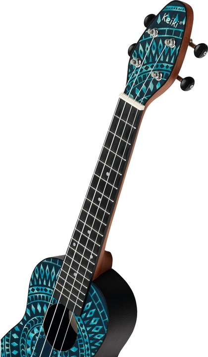 Immagine prodotto Keiki Pacchetto Ukulele - Soprano - Caleidoscopio blu (Soprano, Sopranino)