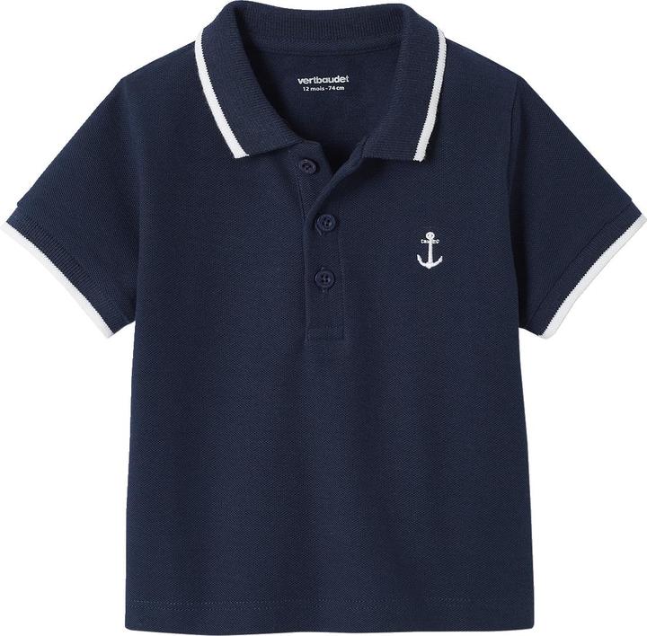 Actual product image Vertbaudet Poloshirt Kurzarm (86)