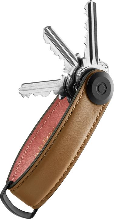 Image du produit Orbitkey Key Organs en cuir brun clair