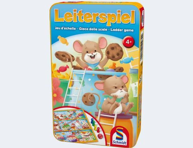 Produktbild Schmidt Spiele Leiterspiel (Deutsch, Englisch, Französisch, Italienisch, 2 - 4 Spieler)