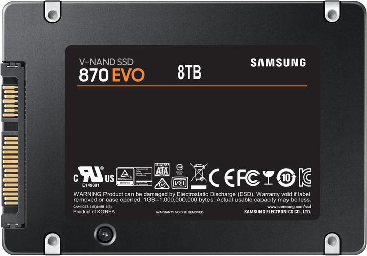 Image du produit Samsung 870 EVO (8000 Go)