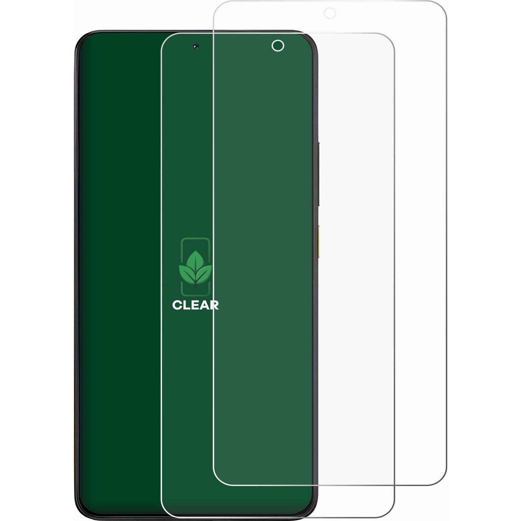 Thumbnail - ScreenLeaf Schutzfolie nachhaltiger Displayschutz Displayschutzfolie Folie Klar Transparent (2 Stück, Xiaomi Poco X6 Pro...