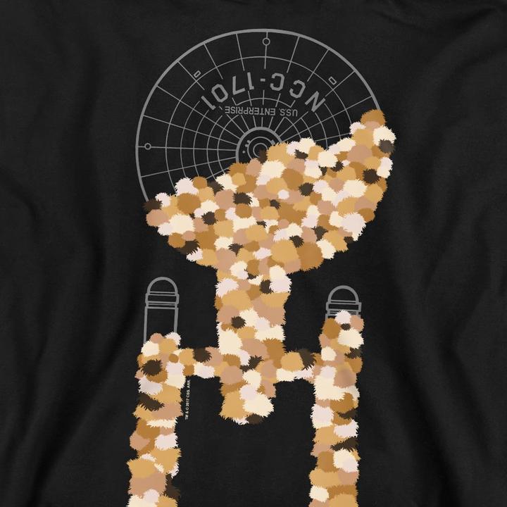 Actual product image Unisex Adult Tribble Takeover Sweatshirt (XL)