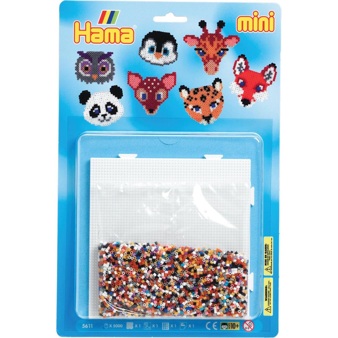 Hama mini blisterpak dyrehoveder